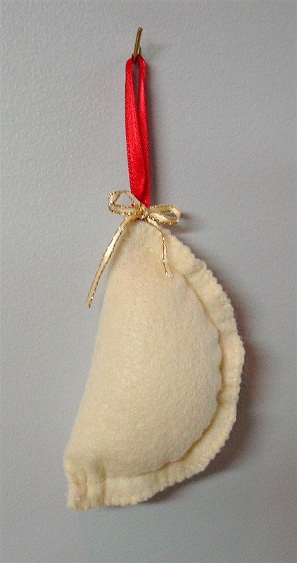 Pierogi Christmas Ornaments